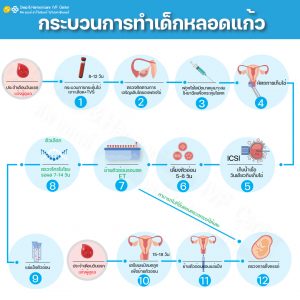 กระบวนการทำ เด็กหลอดแก้ว ICSI 